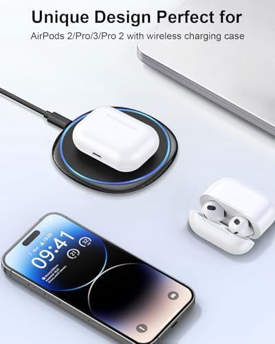 Slim wireless pad with power adapter — photo 5