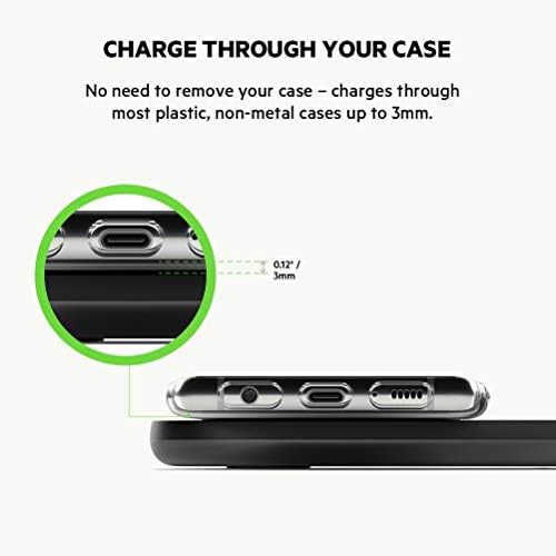 Black dual ten watt wireless charger — photo 4