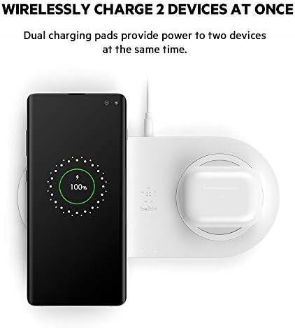 White dual ten watt charging pads — photo 3