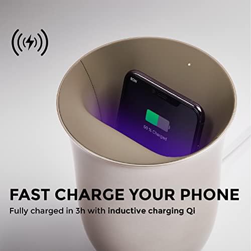 Black fast charging station with UV light — photo 3