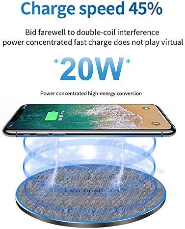 Grey twenty watt induction charging pad — photo 4