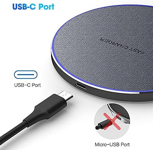 Grey twenty watt induction charging pad — photo 5