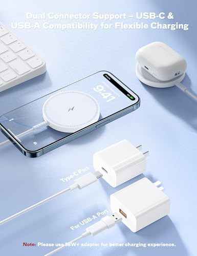 Magnetic wireless charging dock for travel — photo 5