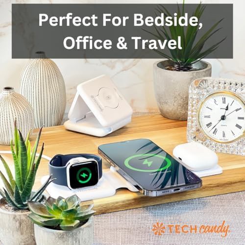 Three way foldable wireless charging valet — photo 3
