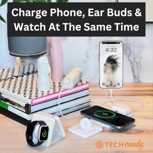 Three way foldable wireless charging valet — photo 4