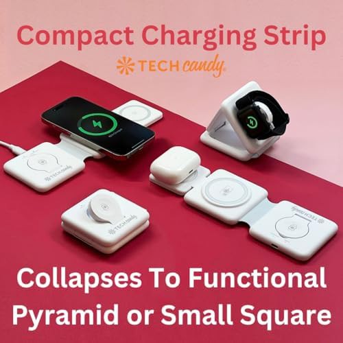 Three way foldable wireless charging valet — photo 5