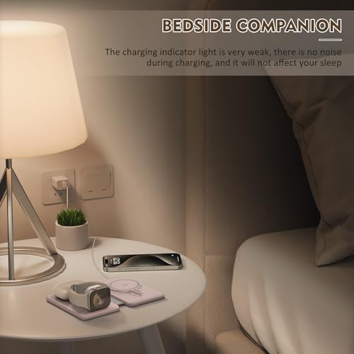 Foldable travel three in one charging station — photo 5
