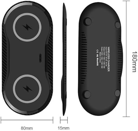 Dual black charging mat two pack — photo 5