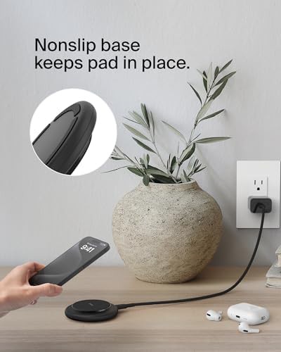 Magnetic Qi2 wireless charging pad two pack — photo 3