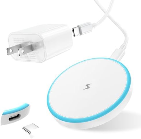 Magnetic iPhone pad with power adapter
