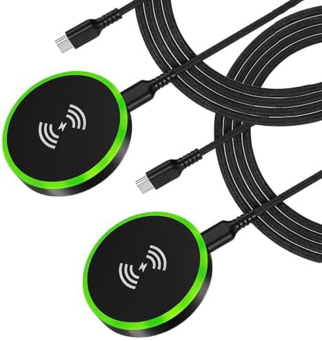Magnetic charging pad with integrated stand