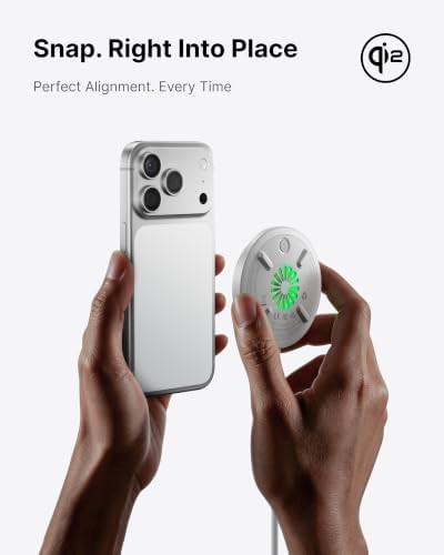 Magnetic travel charging pad with Qi2 — photo 4