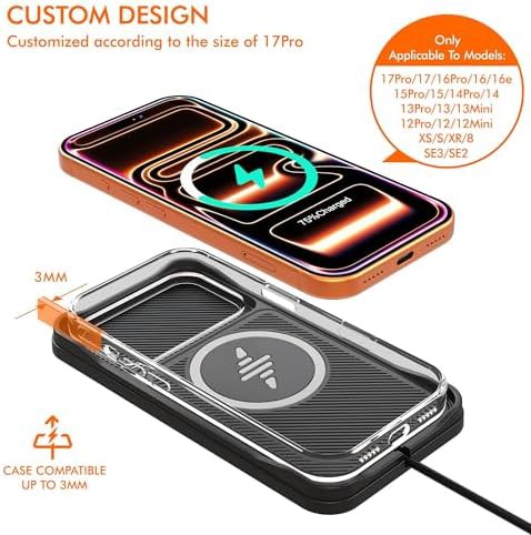 Fast car wireless charger with short cable — photo 4