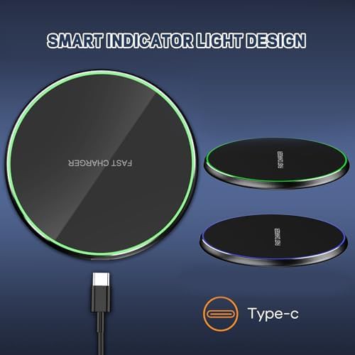 Slim 15W wireless charging pad for phones — photo 5