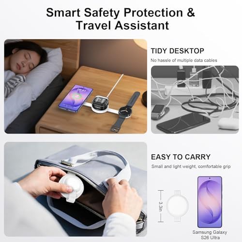 Foldable three in one charging station for Galaxy — photo 5