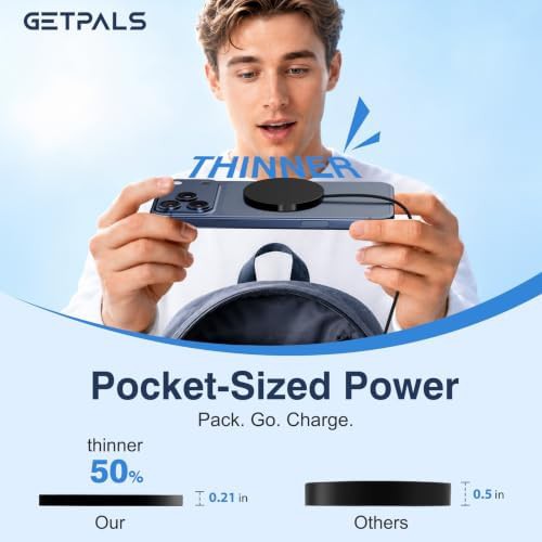 Magnetic travel charging pad 15W — photo 5