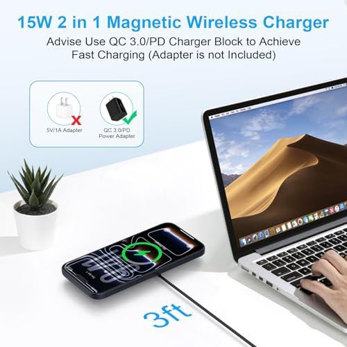 Magnetic fast charger for Galaxy S26 Plus — photo 4