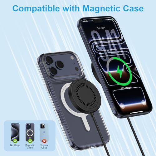 Magnetic fast charger for Galaxy S26 Plus — photo 5