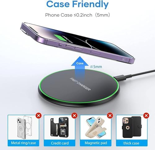 Ultra slim charging dock with LED indicator — photo 4