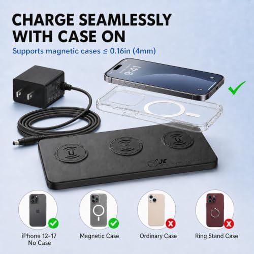 Raised pod three in one charging mat — photo 5
