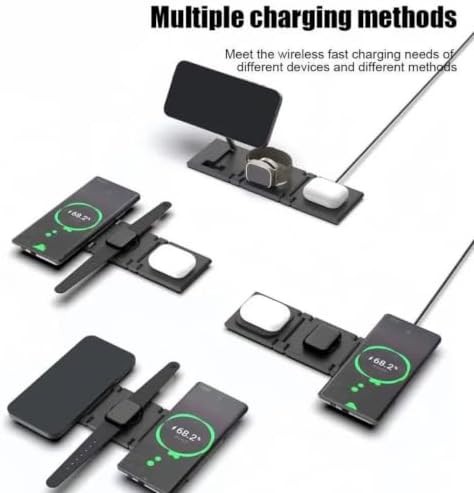 Foldable magnetic three in one charging dock — photo 4
